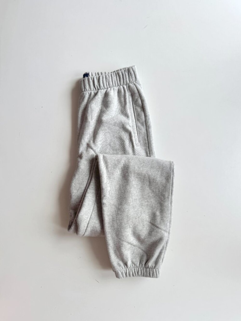 GAP Grey Cotton Fleece New High Rise Boyfriend Jogger Sweatpants Pants, Size S T - Picture 6 of 14